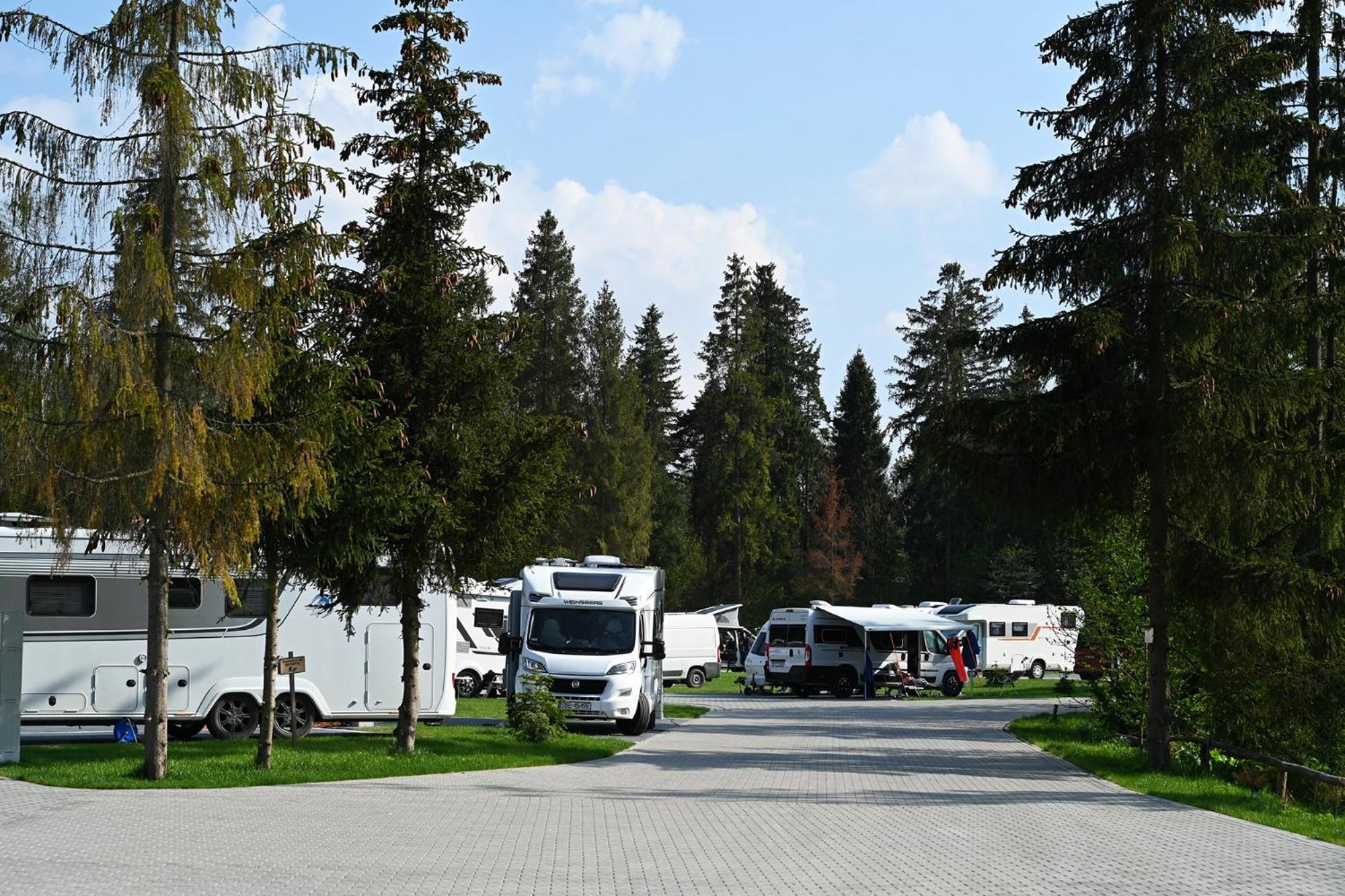 Hotel Camp Goracy Potok - Parcele Kamperowe Szaflary Esterno foto