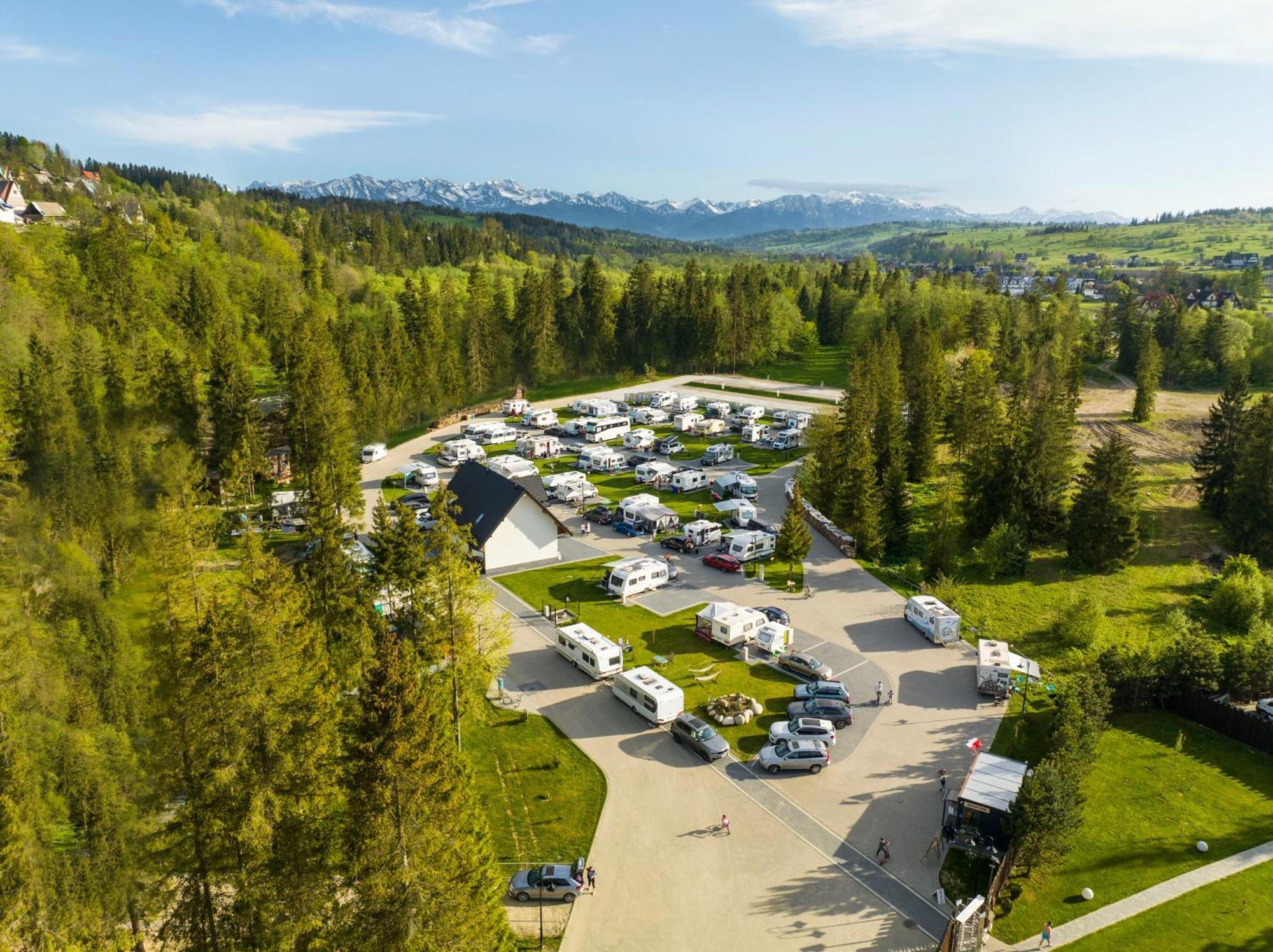 Hotel Camp Goracy Potok - Parcele Kamperowe Szaflary Esterno foto